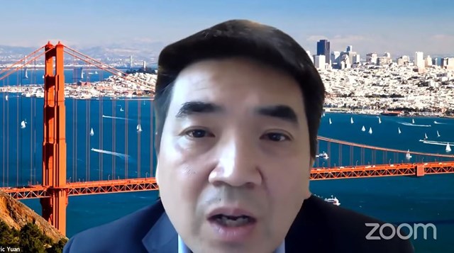 Giao diện th&acirc;n thiện, th&uacute; vị l&agrave; một trong những lợi thế của Zoom. Ảnh: Eric Yuan